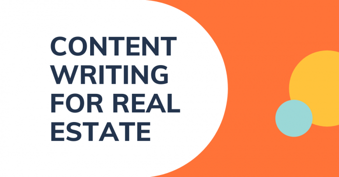 content writing for real estate websites